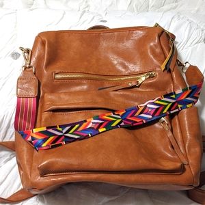 Faux Leather backpack